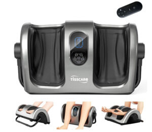 TISSCARE Shiatsu Foot Massager W/Heat-Foot Massager Machine for Pain Relief